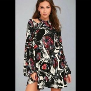 Free People Driftaway Cold Shoulder Dress